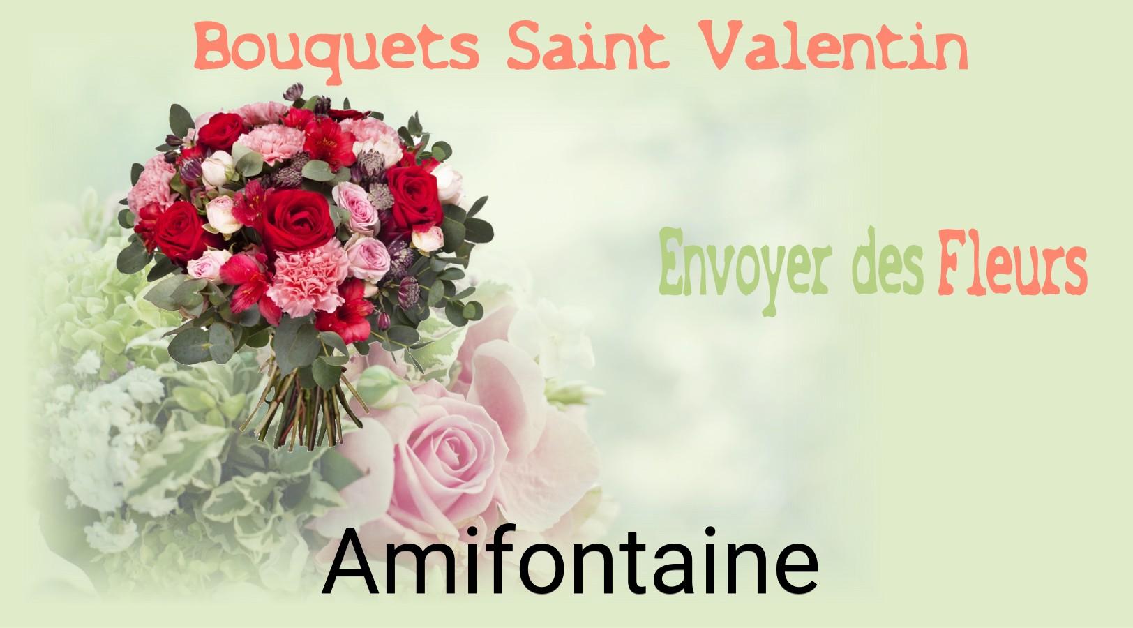 Roses de Saint-Valentin livrées à Amifontaine